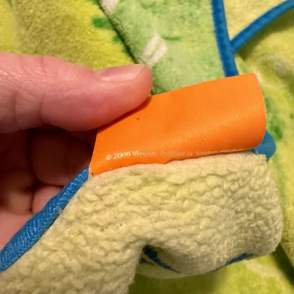 SpongeBob Plush Blanket Today is the Best Day Ever 60x48 Northwest 2009